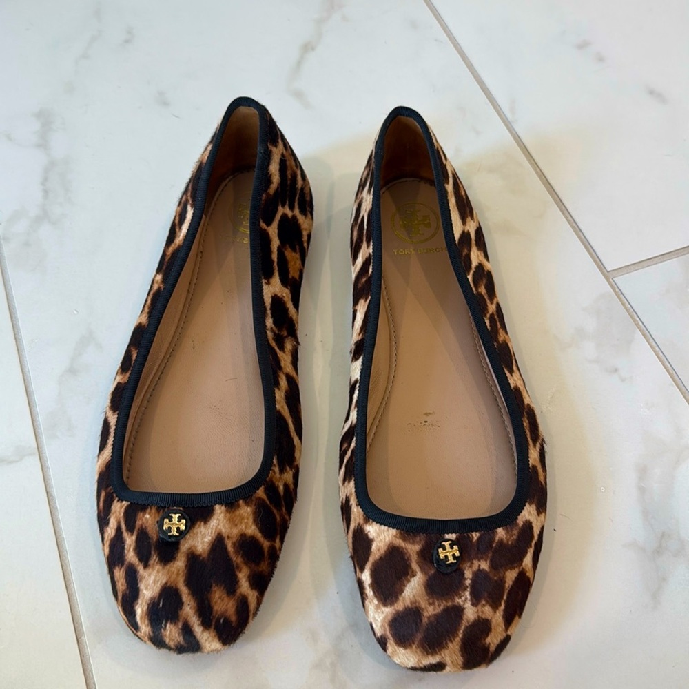 Tory Burch Leopard Flats